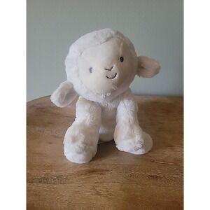 Carter's Child of Mine Plush Stuffed White Lamb Rattle #62266